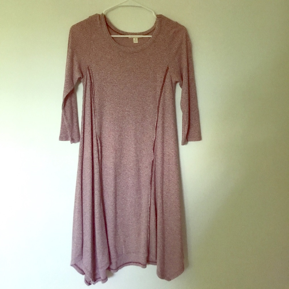 Gorgeous Purple Long Sleeve Dress